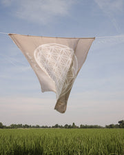 Scialle Fiore della Vita Beige
