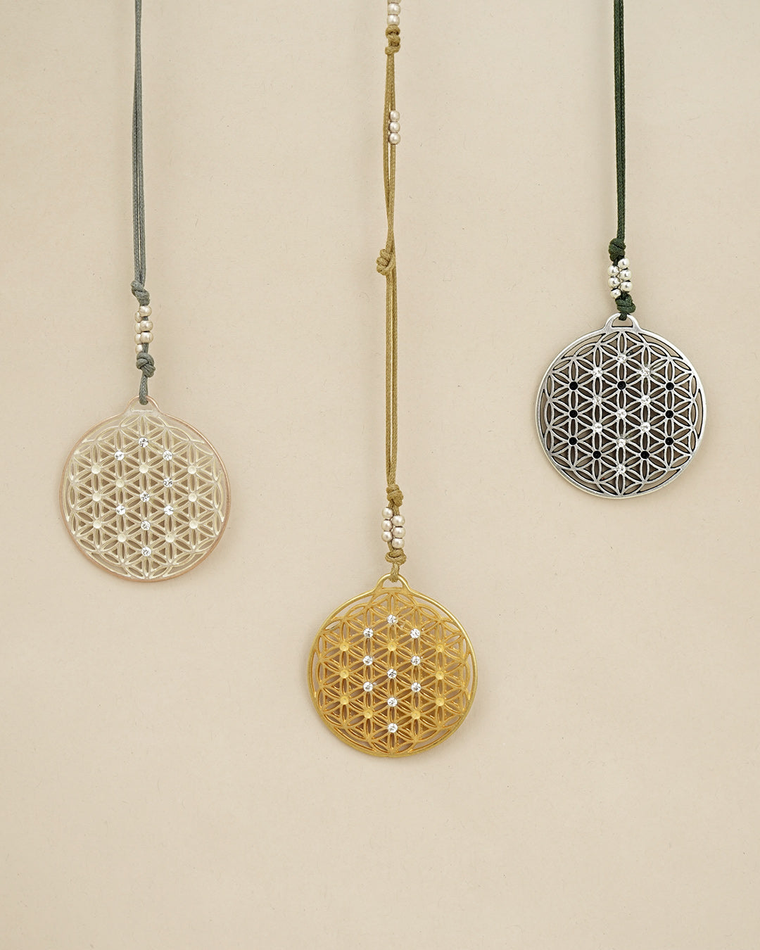 Necklace Fiore della Vita lungo